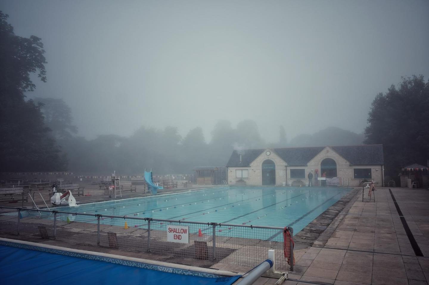 Early Morning - Cirencester Open Air Swimming Pool