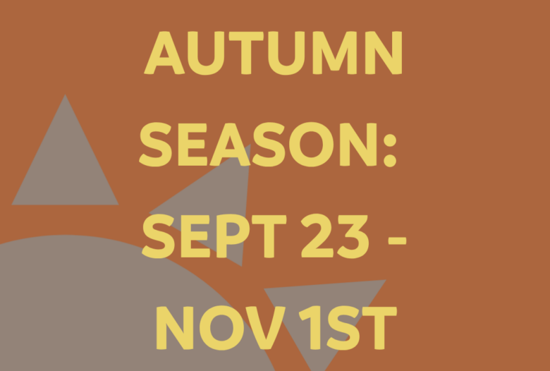 Autumn Season Announcement